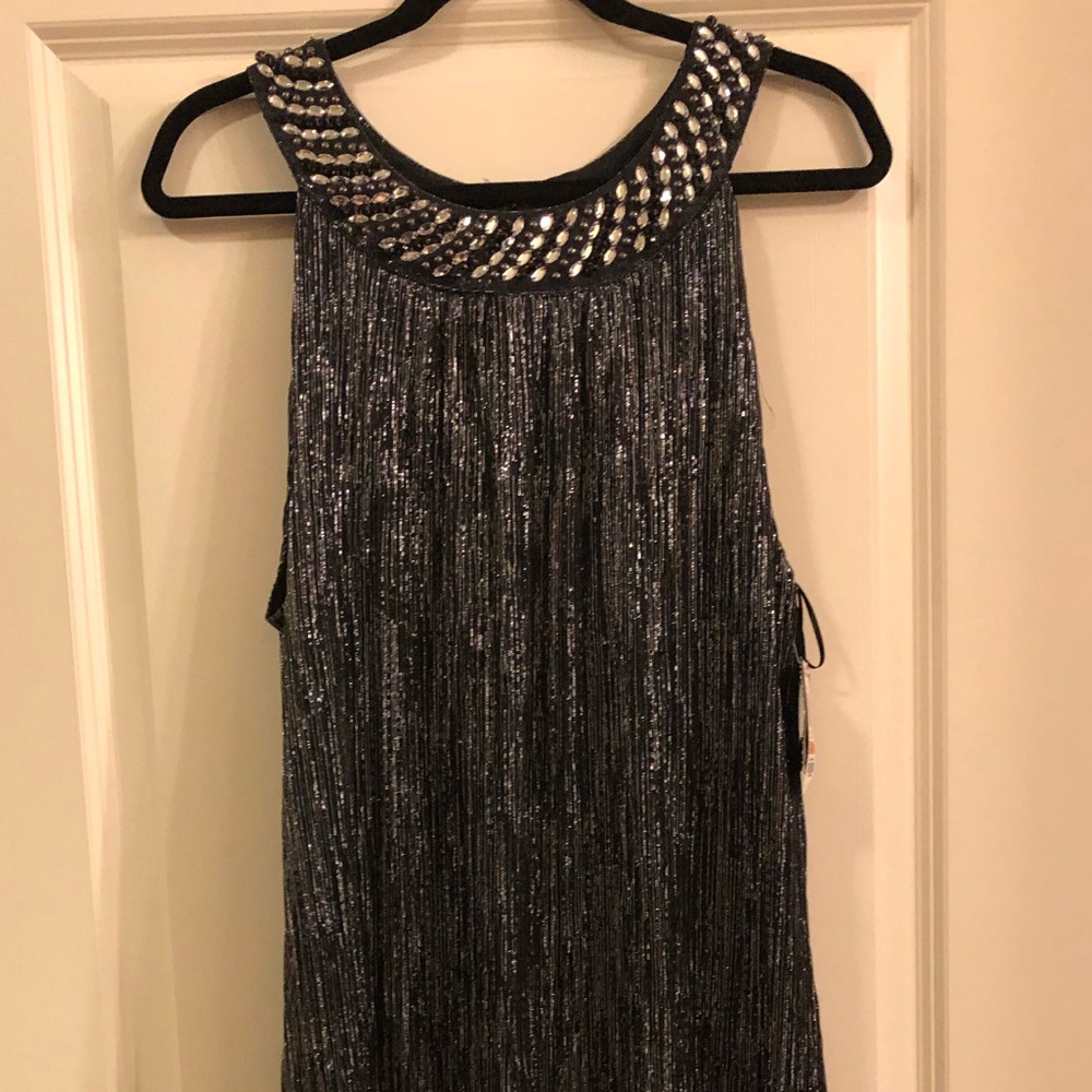 Alfani Size 2X Silver Dress